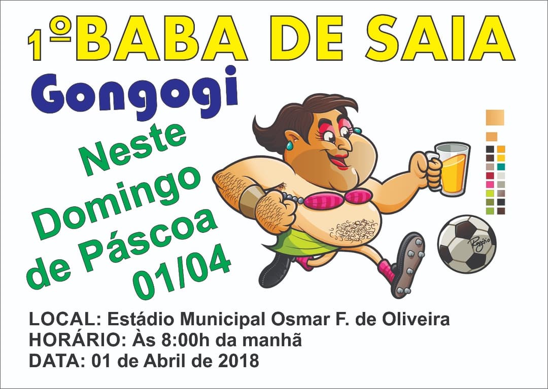 'Baba de Saia' será realizado neste domingo, 1º de abril, em Gongogi